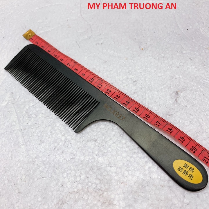 Lược cắt tóc barber có tay cầm bản to