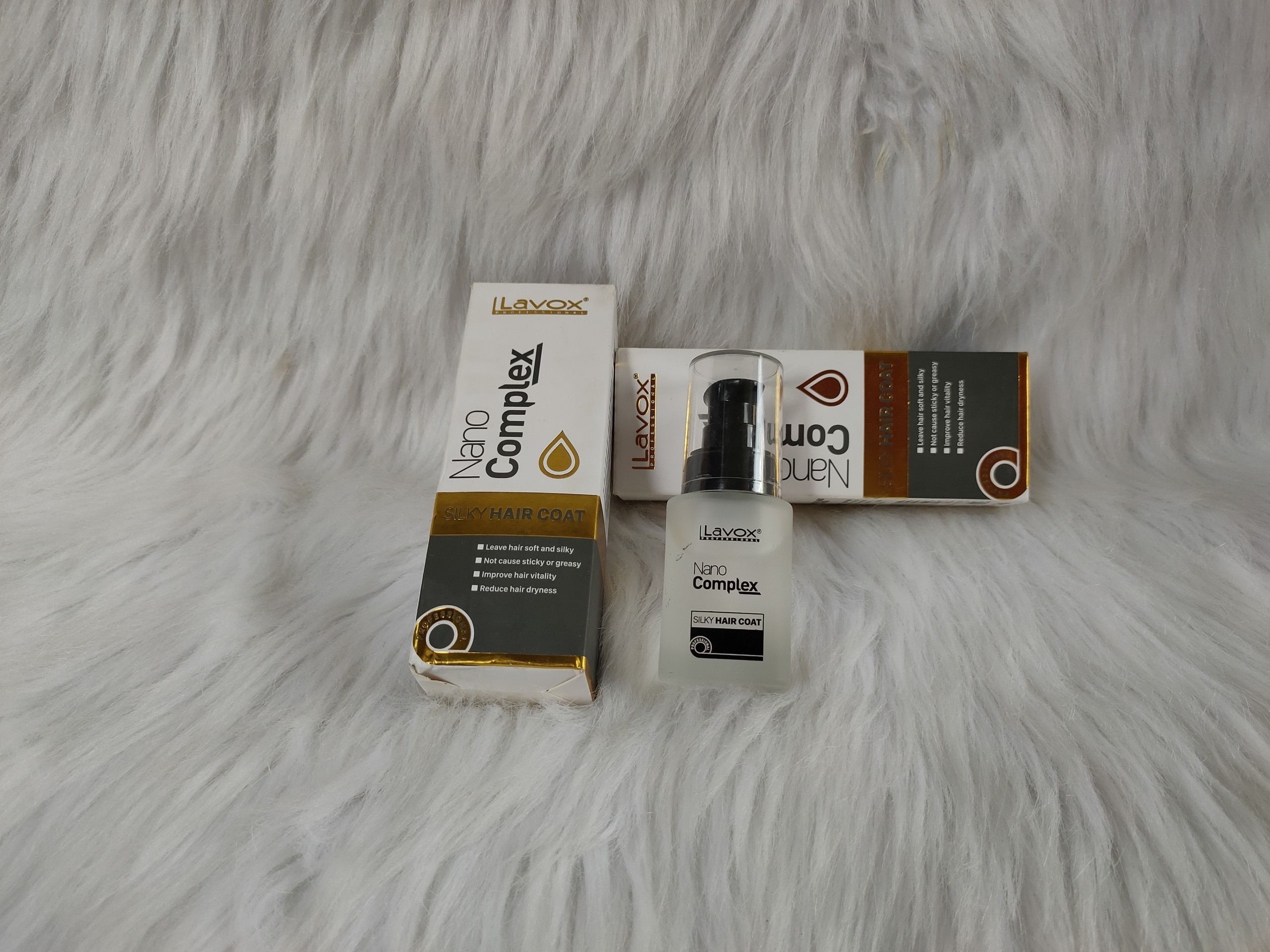 Serum dưỡng tóc Lavox nano chai sành 30ml