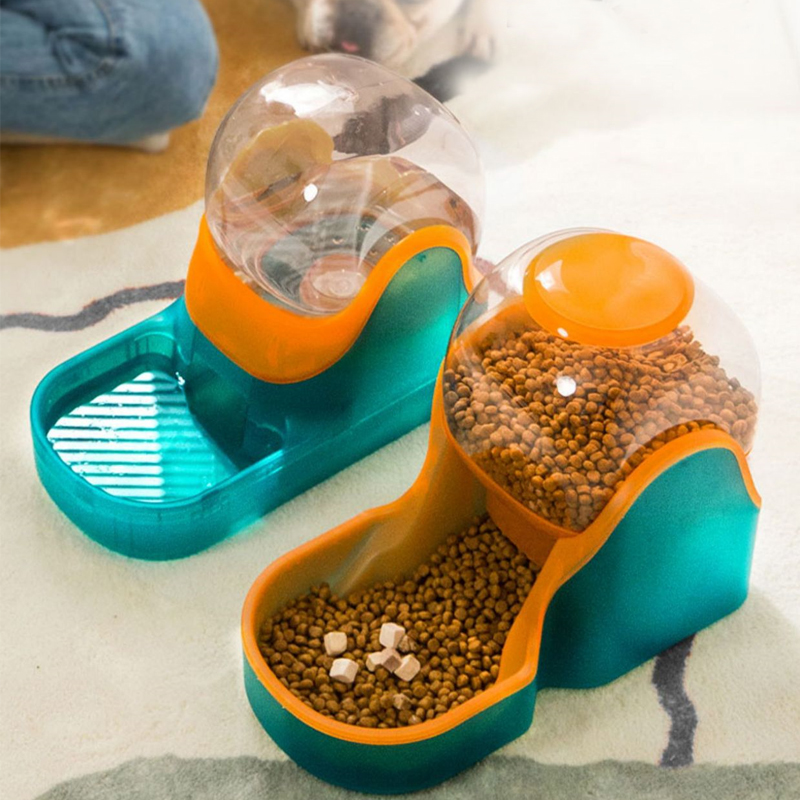 Khay đựng đồ ăn tự động cho chó mèo, khay đựng đồ uống tự động cho chó mèo tiện lợi nhựa abs an toàn - YEUPET