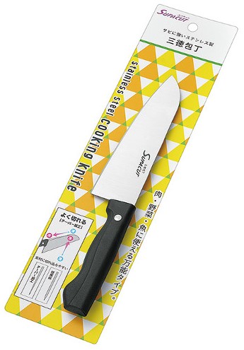 Dao gọt trái cây Metal Echo Nhật Bản lưỡi inox không rỉ lưỡi dài 15.5cm