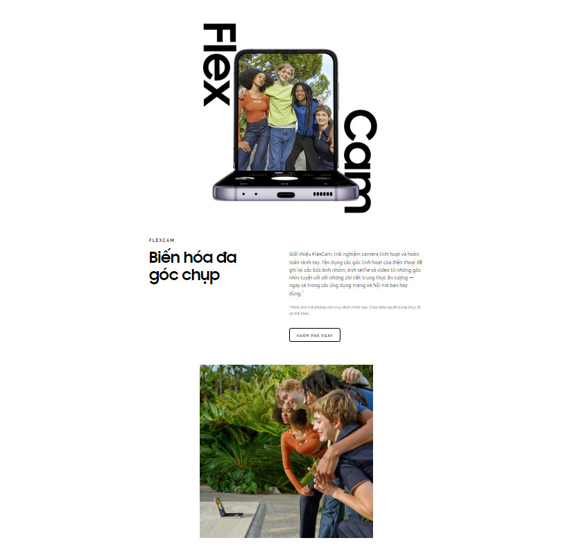 Điện Thoại Samsung Galaxy Z Flip4 5G 128GB Chính Hãng