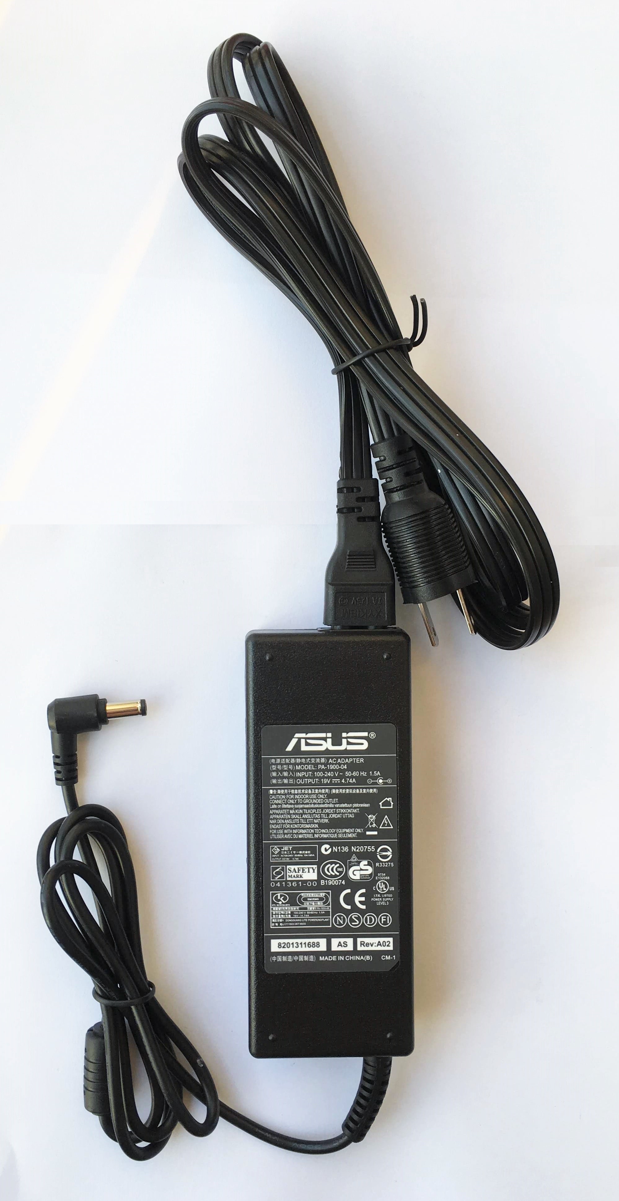 [HCM]Adapter Sạc Laptop Asus 90W 19V 4.74A