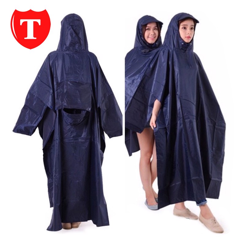 [HCM] Áo mưa 2 đầu vải dù bền