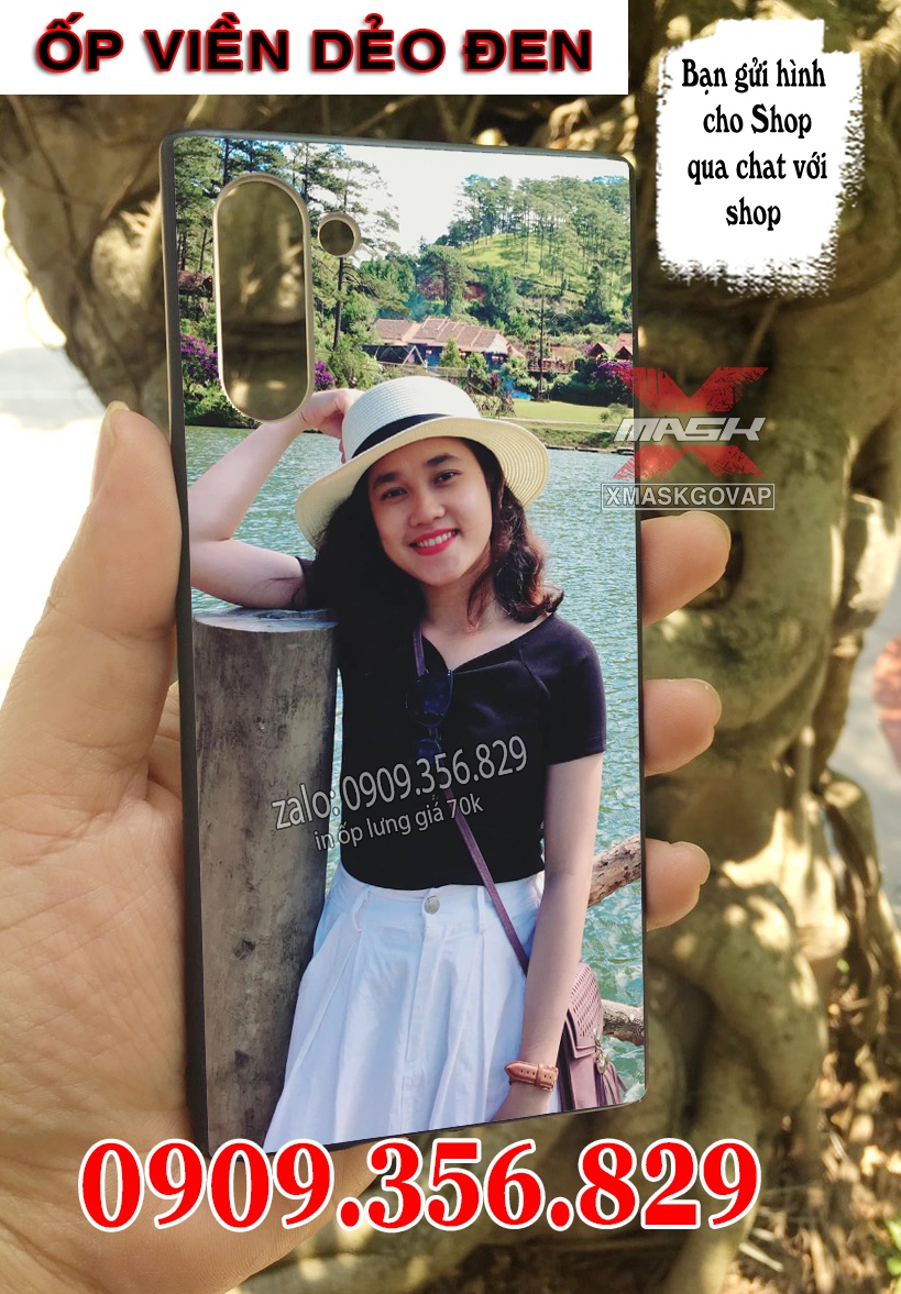 [HCM]ốp lưng samsung Note 10 in hình theo yêu cầu