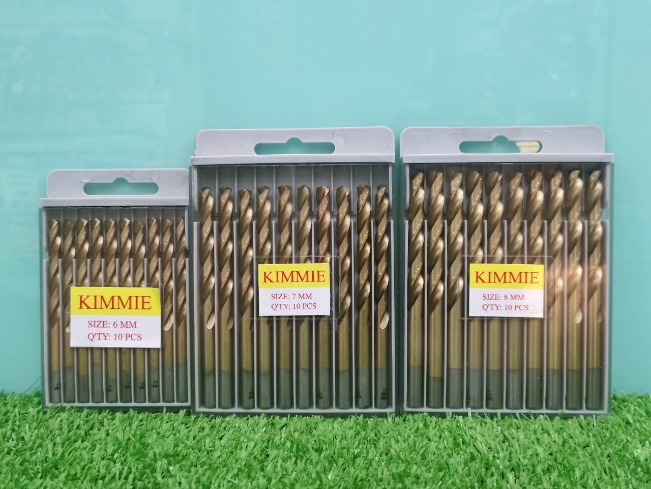 Mũi khoan sắt - Inox Kimmie hộp 10 mũi