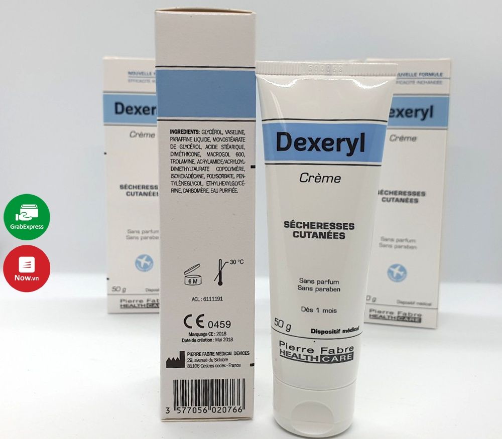 Kem Dexeryl - Glycerol dưỡng da bôi chàm, khô nẻ da