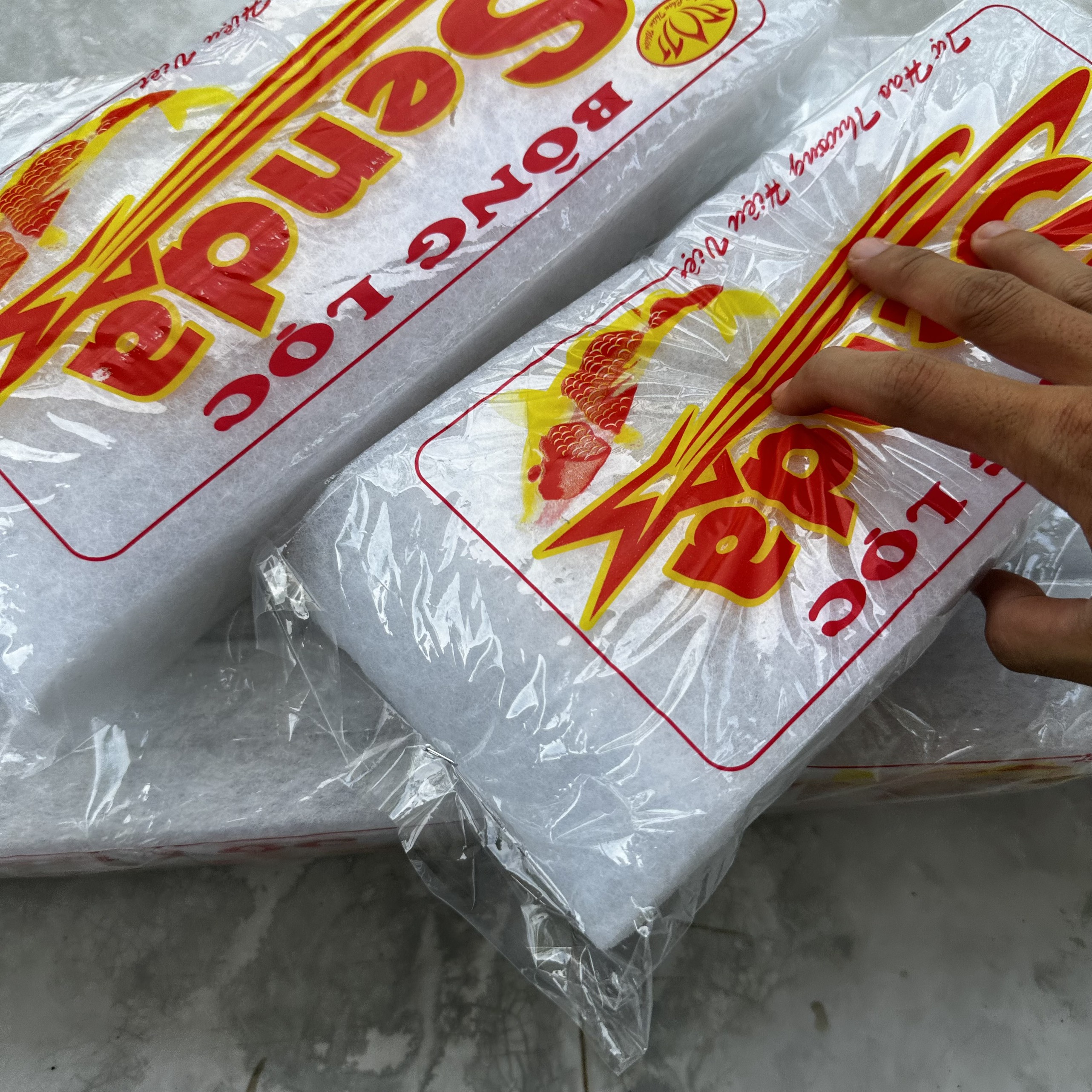Bông lọc nước hồ cá cảnh SENDA