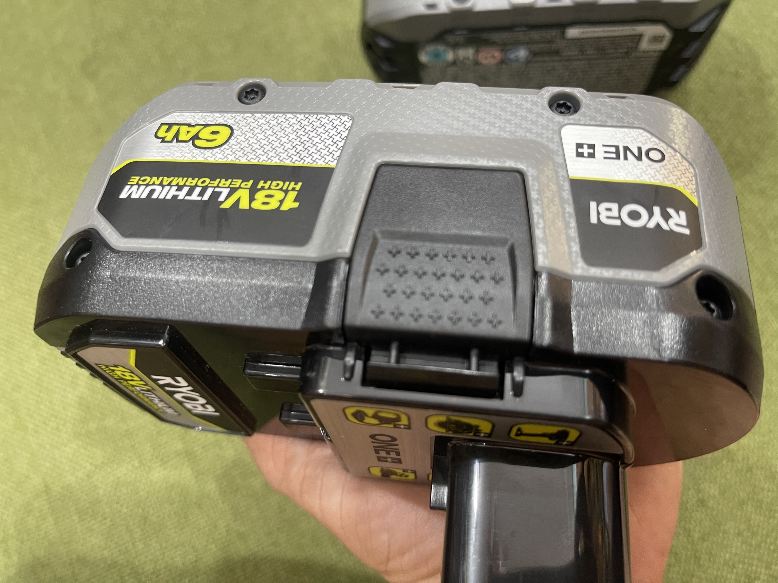 Pin Ryobi PBP007  6Ah 18V ONE 6Ah