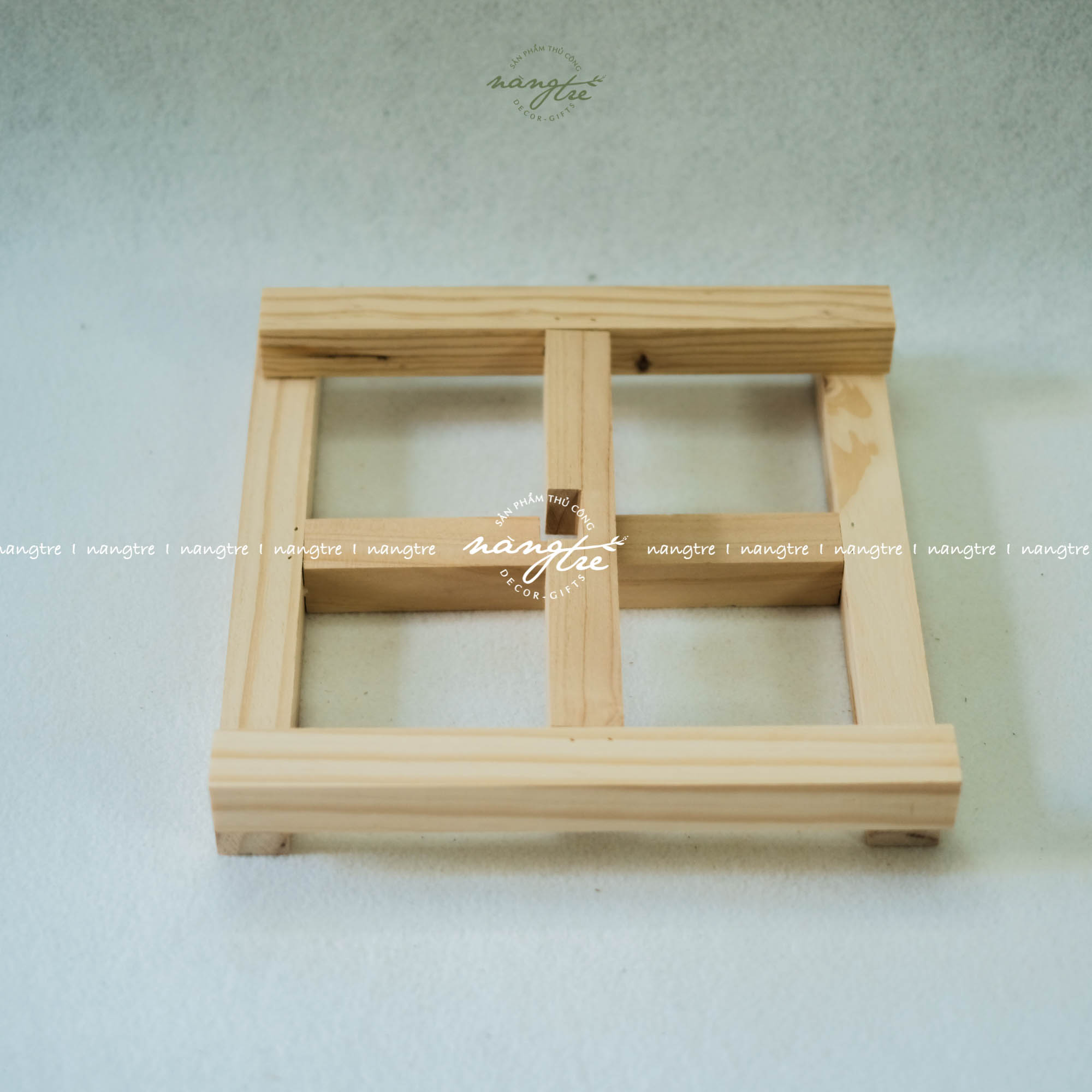 [HCM]Đôn gỗ Kệ gỗ để chậu cây giá gỗ