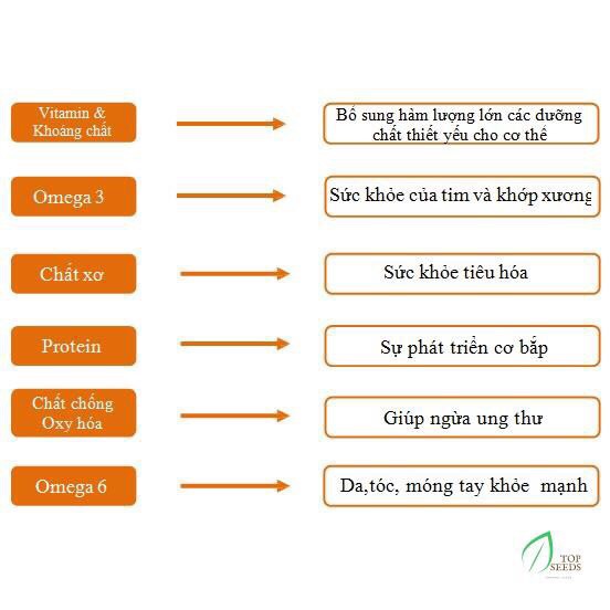 Hạt chia Blak Bag nhập khẩu Úc 500g (date 2025)