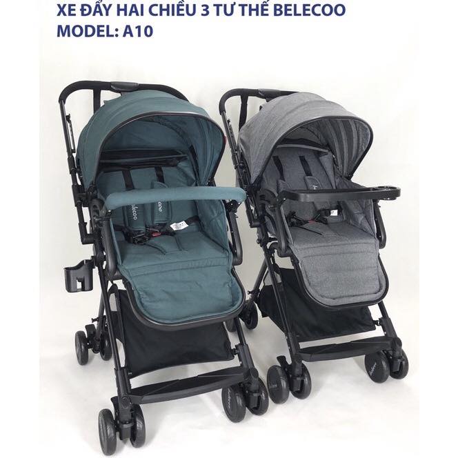 Xe Đẩy 2 Chiều Belecoo Hàng Chính Hãng