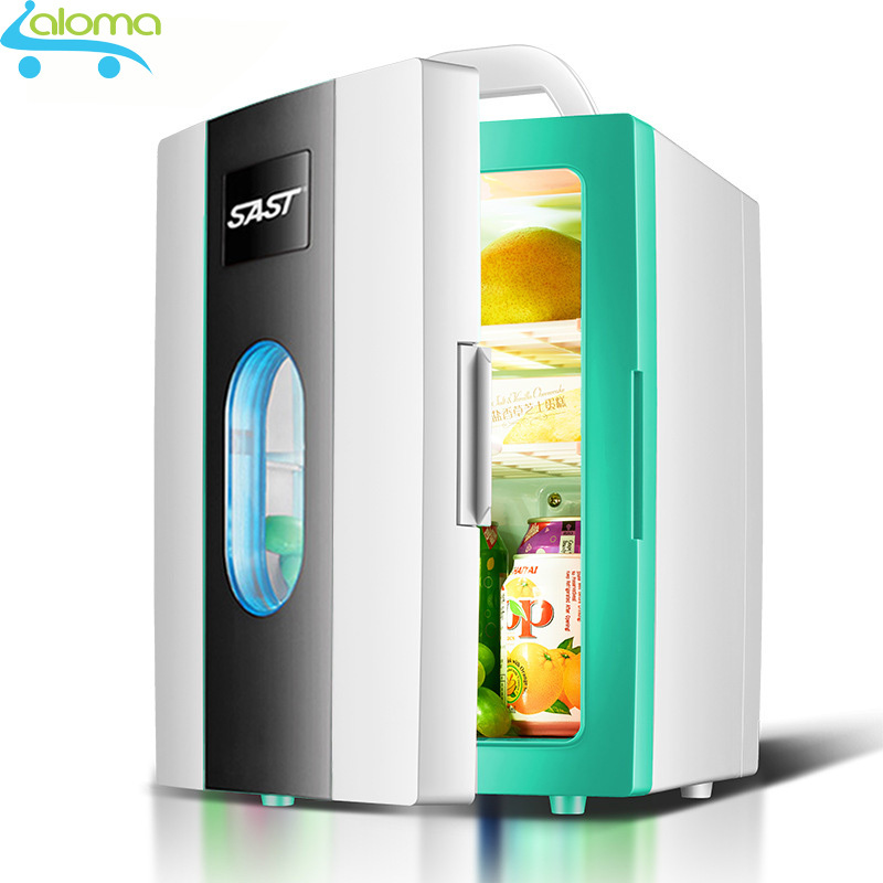 TỦ LẠNH MINI SAST ST10L ĐỰNG MỸ PHẨM CÓ 2 CHẾ ĐỘ NÓNG LẠNH 10 LÍT KÈM NGUỒN ĐIỆN DÀNH CHO TÔ TÔ VÀ GIA ĐÌNH