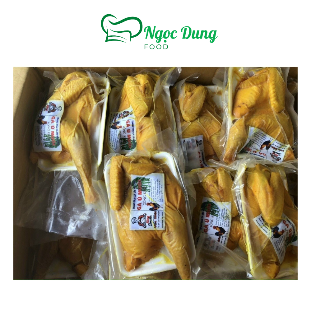 Gà ta ủ muối hoa tiêu vỉ nữa con (giao hỏa tốc TPHCM)