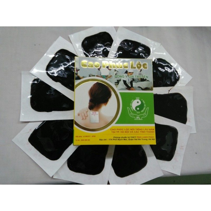 Combo Hộp ( 10 miếng) Cao dán xương khớp Phúc Lộc- Hiệu quả vượt trội- An toàn tuyệt đối.