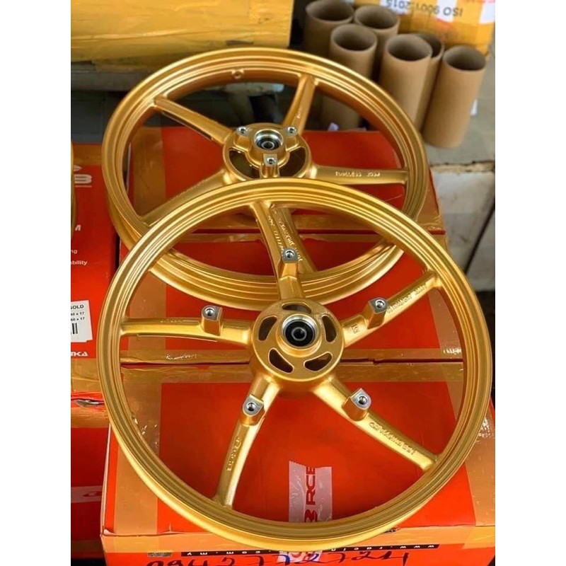 Mâm RCB Satria/Raider 5 Cây Gắn Như Zin (Chính Hãng RCB )>>>>