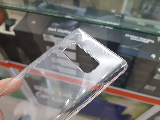 Ốp Lưng Silicon Trong Suốt Cho Samsung Galaxy Note 8, Ốp Lưng Samsung Note 8