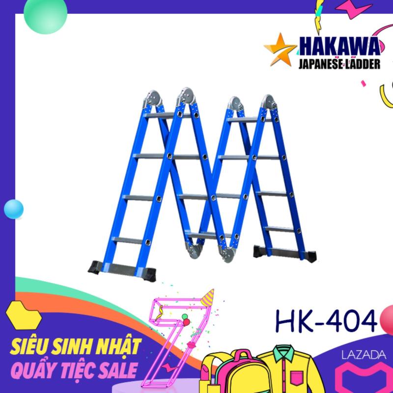 [HAKAWA]Thang nhom gap khuc da nang HAKAWA HK404  - Dùng trong gia đình ( cao 4.7 mét)