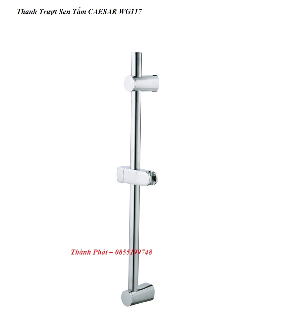 Sliding bar shower Caesar WG117
