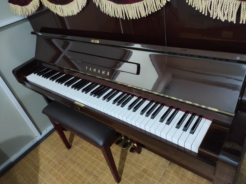 Đàn Piano Cơ Yamaha U3D Nâu Đỏ Cao Cấp