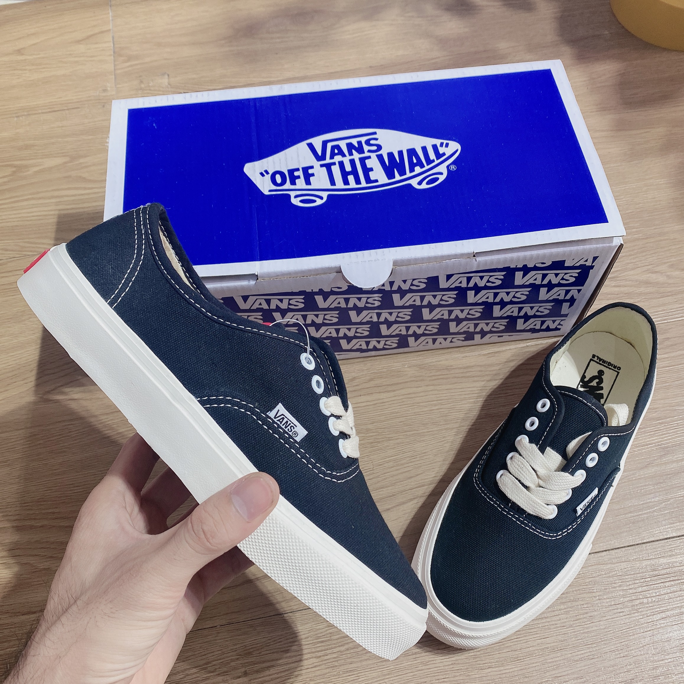 [Tặng bill + box] giày Vans classic - vans đen [ảnh thật + video]