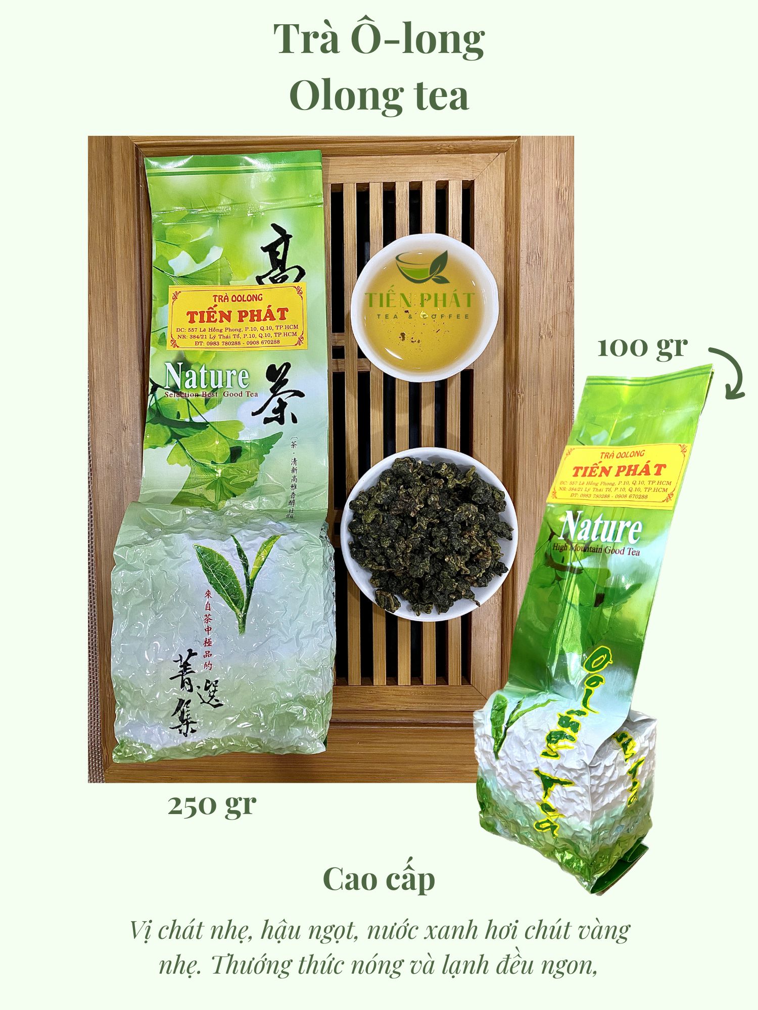 TRÀ Ô LONG CHUẨN VỊ ĐÀI LOAN