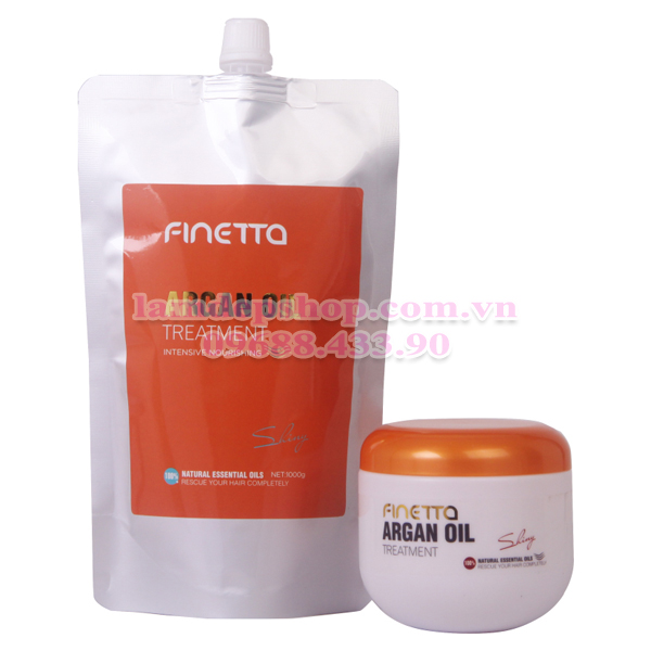Kem hấp tóc - Finetta Macadamia Oil Treatment - Kem hấp dầu Macadamia Oil - LT