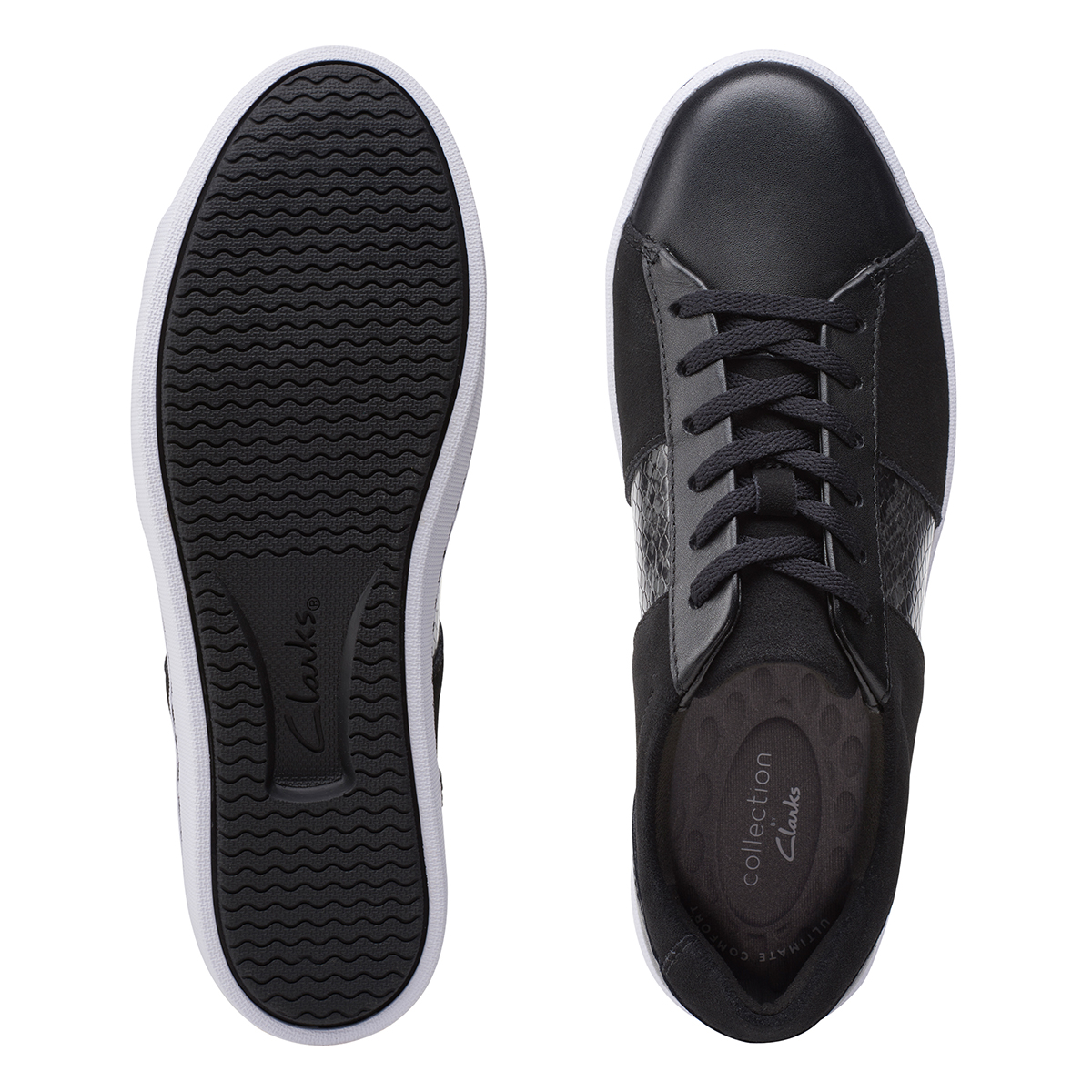 Giày Sneaker Da Nữ Clarks - Pawley Rilee