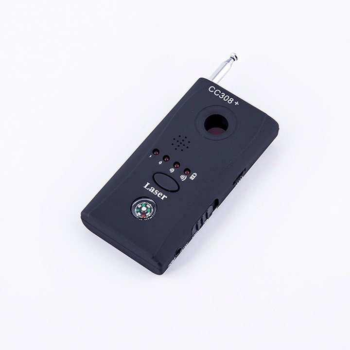 Máy phát hiện nghe lén, định vị, camera quay lén CC308+