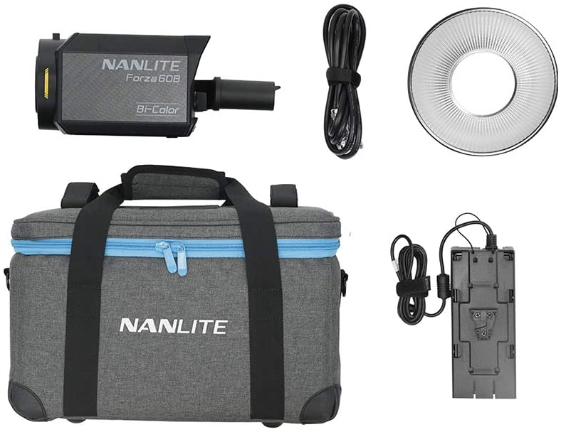 [Trả góp 0%] Đèn LED Studio Nanlite Forza 60B Bi-Color Monolight ( FN102 )