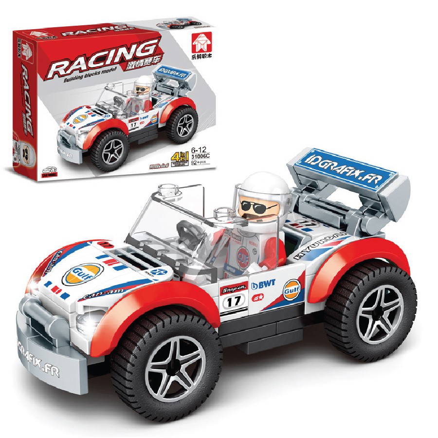 Bộ Đồ Chơi Lego Xếp Hình Ô Tô Cho Bé
