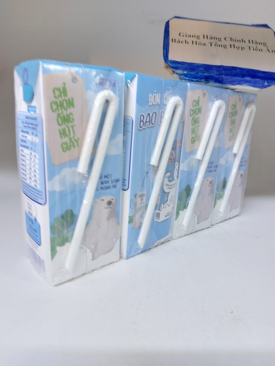 Lot of 4 Boxes of Milo Nestle' Milk 180ml
