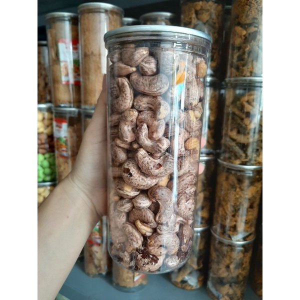 Hạt Điều Lụa Rang Muối Loại Nguyên Size Lớn Hũ 500gr