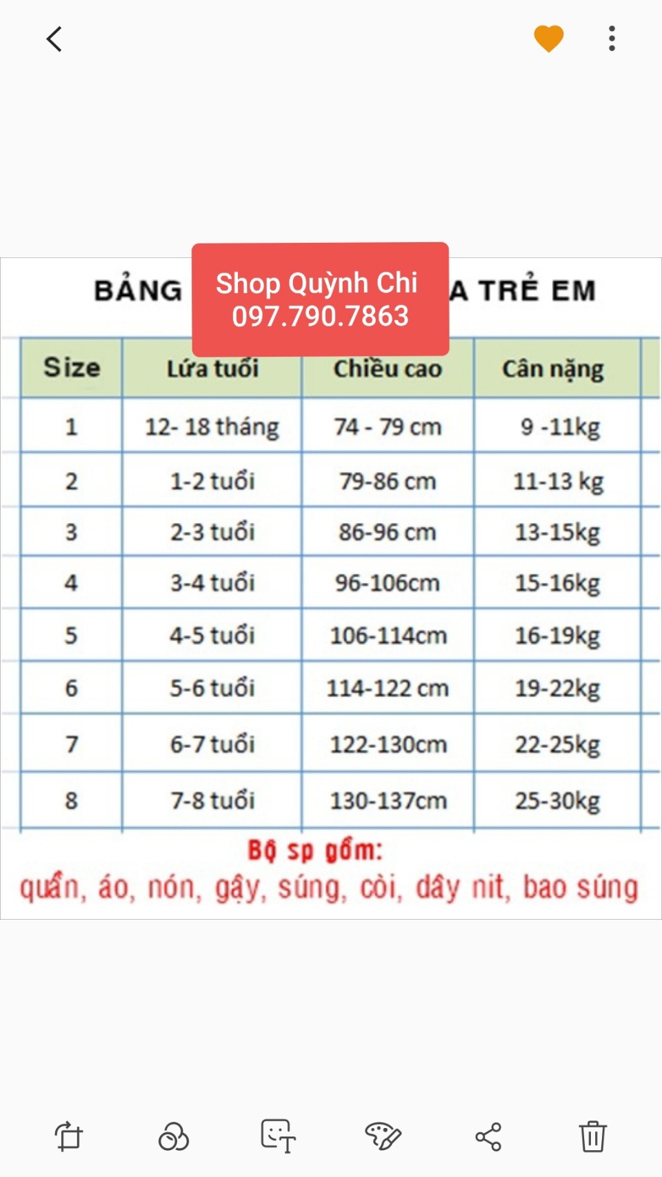 bộ quần áo công an giao thông trẻ em