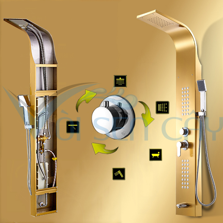 [HCM]sen tắm thuyền nóng lạnh inox 304