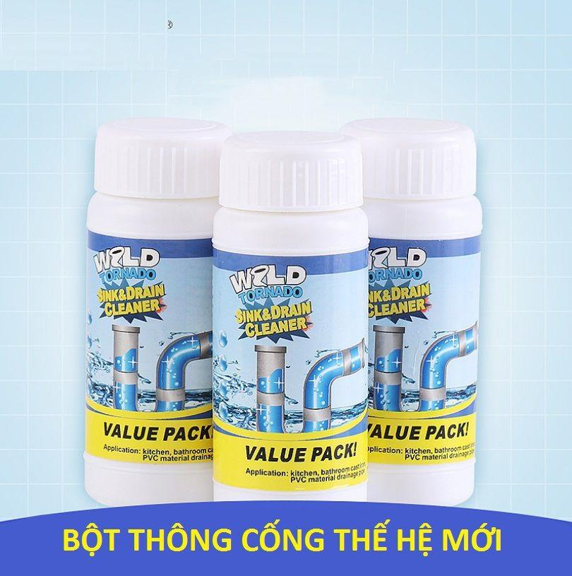 CHAI BỘT THÔNG ỐNG CỐNG,THÔNG TẮC NHÀ VỆ SINH - BỘT THÔNG TẮC CỐNG, KHỬ MÙI DIỆT VI KHUẨN TIỆN ÍCH