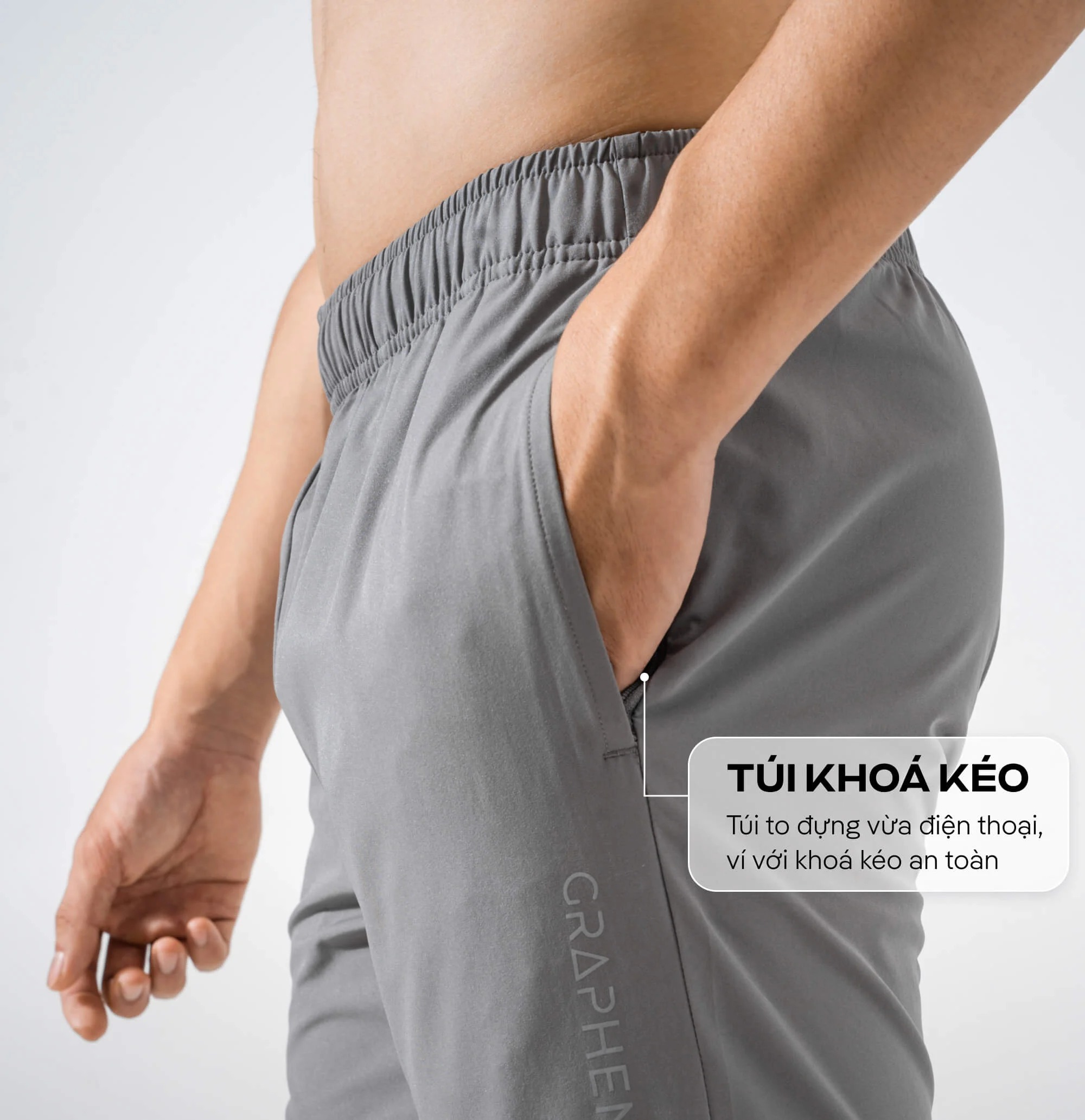 [CHỈ 9-13.9 MUA 3 GIẢM 50%][OUTLET -  Không đổi trả]Quần Jogger thể thao Coolmate co giãn Graphene - Coolmate