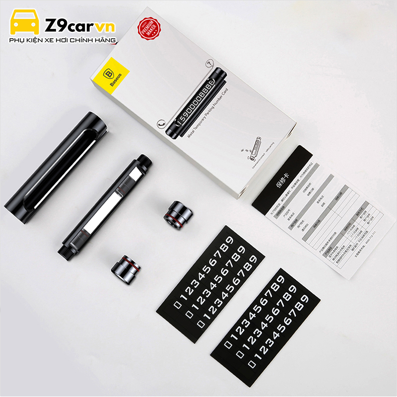 Bảng số điện thoại Baseus All Metal