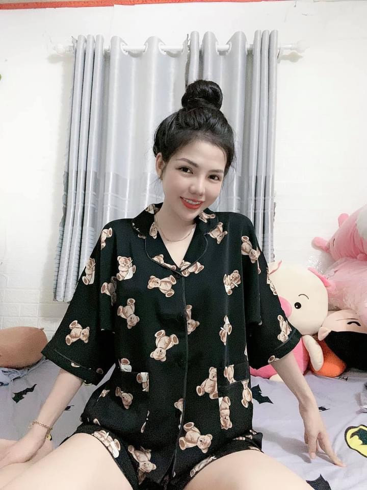 Bộ Pizama cộc đùi