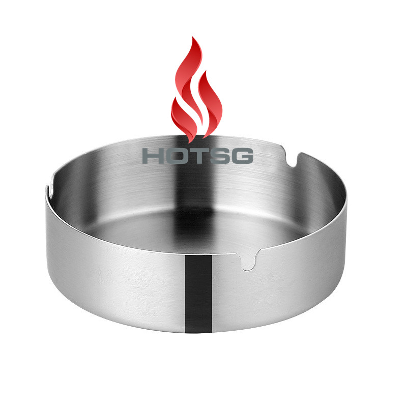 8cm Gạt tàn thuốc -Gạt tàn thuốc lá inox