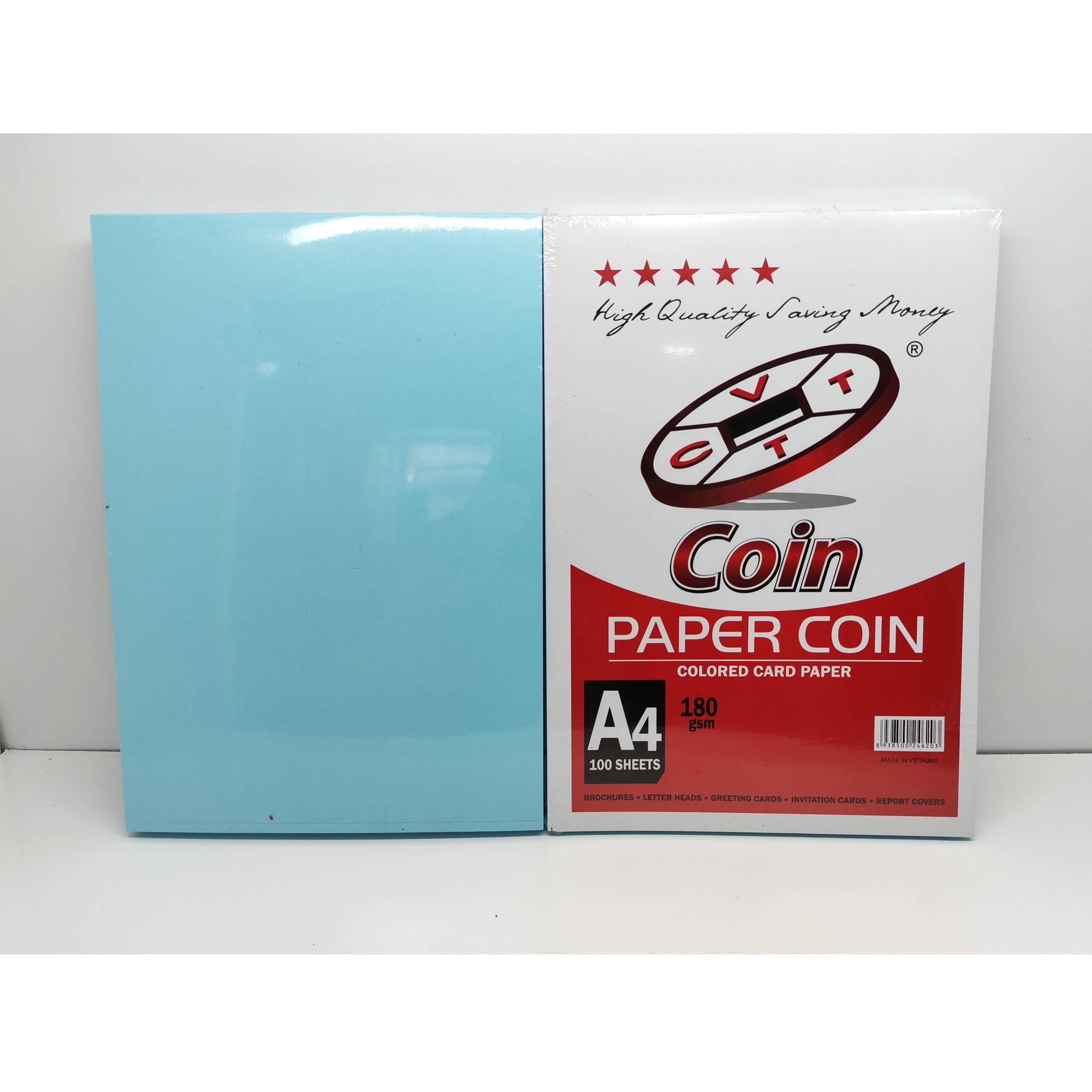 [HCM]Giấy bìa Thái A4 Công Minh 180gsm