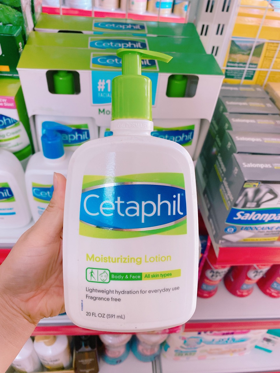 Set 3 Dưỡng Thể Cetaphil Moisturizing Lotion – Mỹ