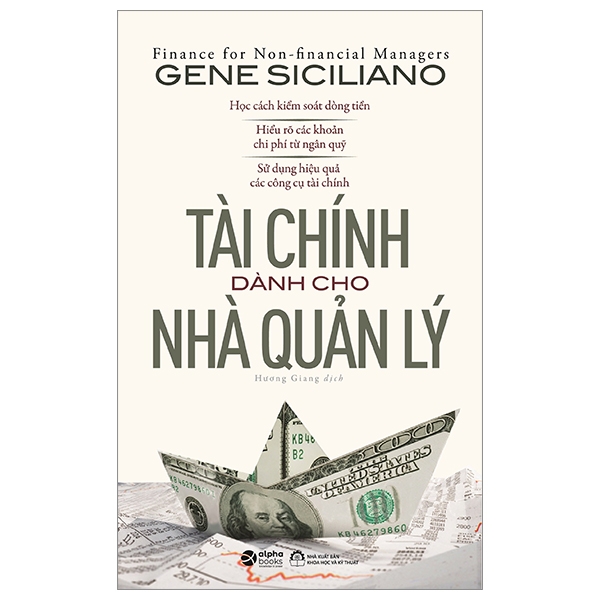Fahasa - tài chính dành cho nhà quản lý