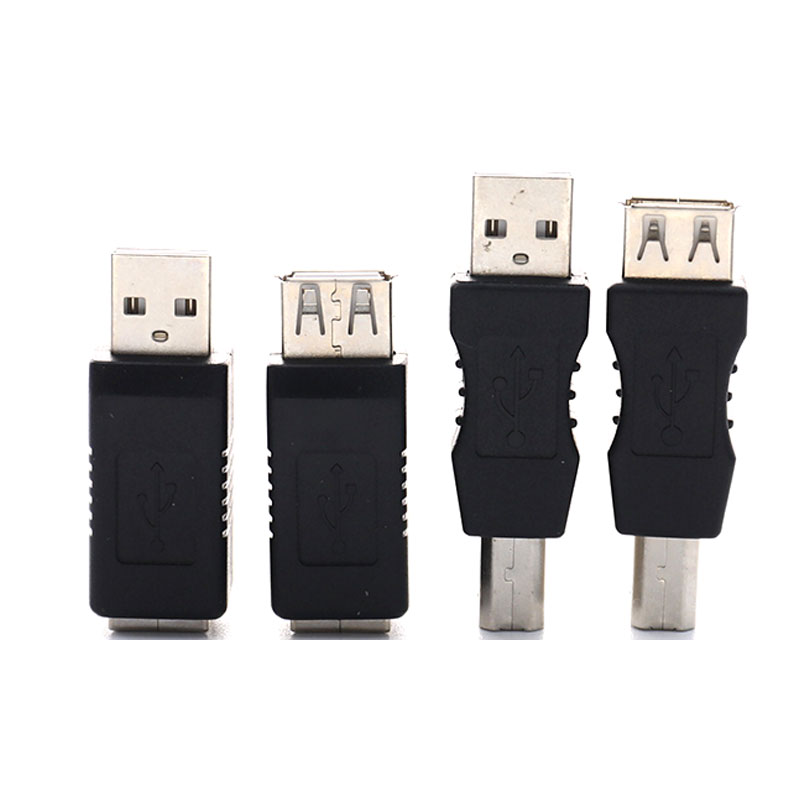 Ginni USB 2.0 type A Female to type B Male Printer Scanner Adapter Converter Connector