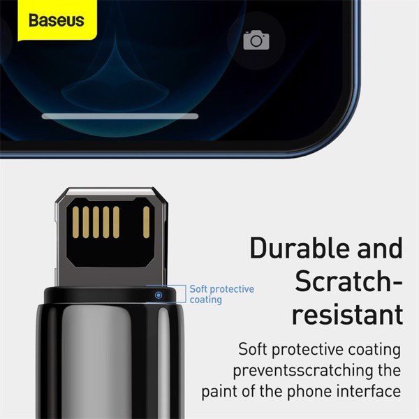 Cáp sạc dữ liệu dùng iPhone/iPad Baseus Tungsten Gold Lightning (USB to Lightning, 2.4A)
