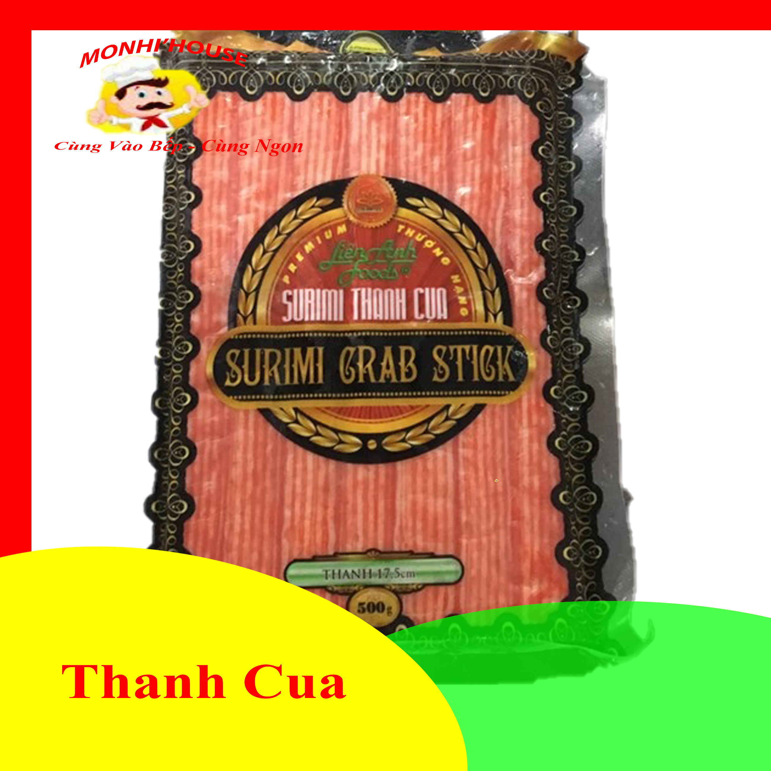 100g thanh cua surimi ( 6 thanh)