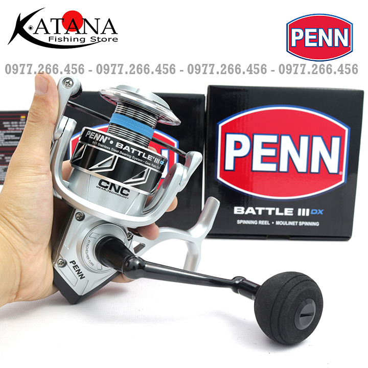 [HCM]Máy Câu Penn Battle III DX 6000 - NEW ! 2021