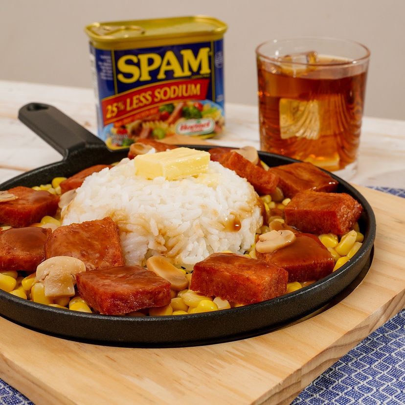 Thịt Heo Hộp SPAM Giảm Mặn 340g - Nhập Khẩu Mỹ | Hormel SPAM Less Sodium 340g