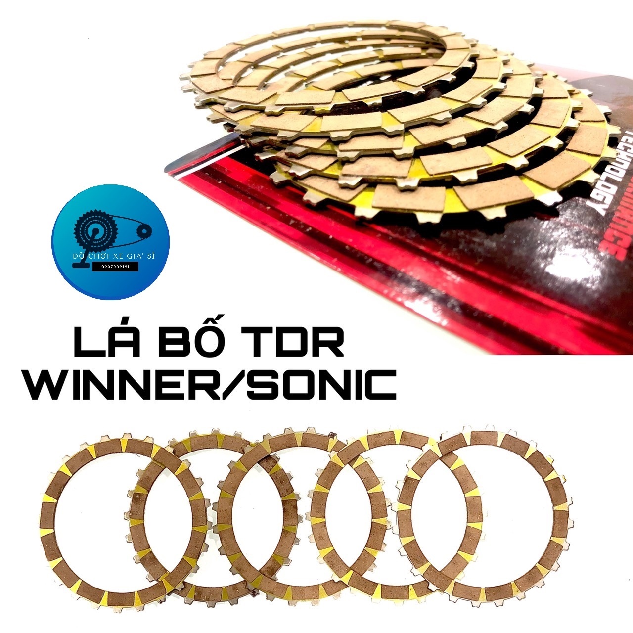 [HCM]BỐ NỒI TDR CHO HONDA WINNER VÀ SONIC