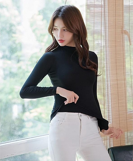 Áo giữ nhiệt cổ 3 phân thun lạnh