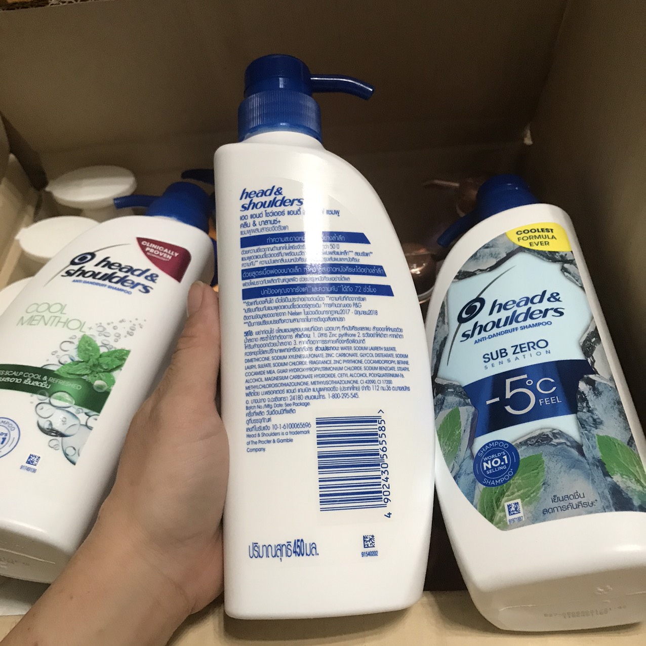 Dầu gội Head Shoulders Thái Lan 480ml
